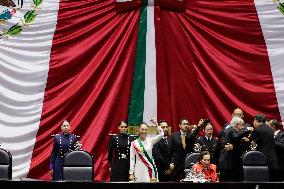 Claudia Sheinbaum Sworn In As Mexico's First Woman President