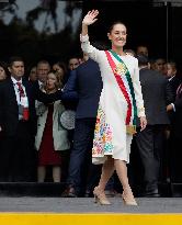 Claudia Sheinbaum Sworn In As Mexico's First Woman President