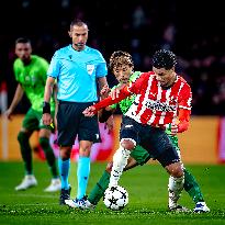 PSV Eindhoven v Sporting Clube de Portugal - UEFA Champions League 2024/25 League Phase MD2