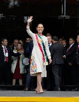 Claudia Sheinbaum Sworn In As Mexico's First Woman President