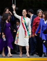 Claudia Sheinbaum Sworn In As Mexico's First Woman President