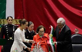 Claudia Sheinbaum Sworn In As Mexico's First Woman President