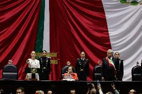 Claudia Sheinbaum Sworn In As Mexico's First Woman President