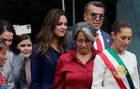 Claudia Sheinbaum Sworn In As Mexico's First Woman President