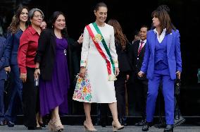 Claudia Sheinbaum Sworn In As Mexico's First Woman President