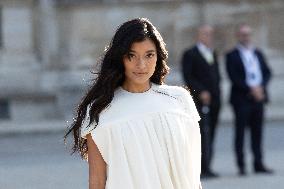 PFW - Arrivals At Louis Vuitton  Show NB