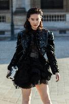 PFW - Arrivals At Louis Vuitton  Show NB