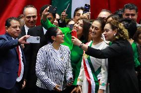 Claudia Sheinbaum Sworn In As First Female President Of Mexico