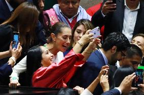 Claudia Sheinbaum Sworn In As First Female President Of Mexico