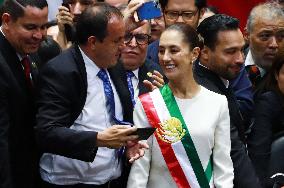 Claudia Sheinbaum Sworn In As First Female President Of Mexico