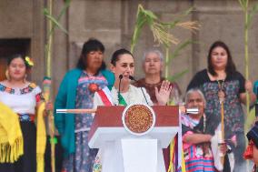 Claudia Sheinbaum Sworn In As First Female President Of Mexico