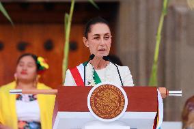 Claudia Sheinbaum Sworn In As First Female President Of Mexico