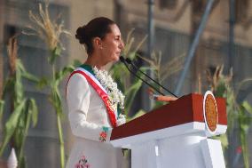 Claudia Sheinbaum Sworn In As First Female President Of Mexico