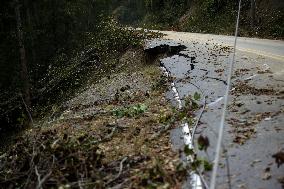 Hurricane Helene Damage In Asheville, North Carolina