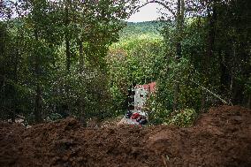 Hurricane Helene Damage In Asheville, North Carolina