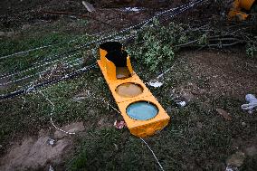 Hurricane Helene Damage In Asheville, North Carolina