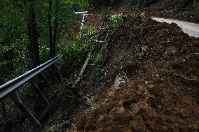 Hurricane Helene Damage In Asheville, North Carolina