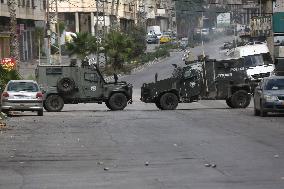 IDF Raids Balata Refugee Camp - Hebron