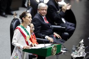 Claudia Sheinbaum Sworn In As First Female President Of Mexico