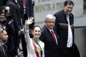 Claudia Sheinbaum Sworn In As First Female President Of Mexico