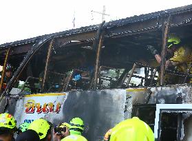 More Than 20 Children Dead In Bus Crash - Thailand