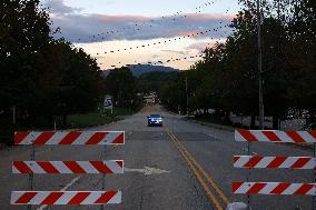 Hurricane Helene Damage In Asheville, North Carolina