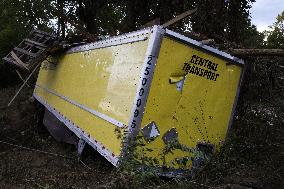 Hurricane Helene Damage In Asheville, North Carolina