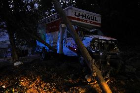 Hurricane Helene Damage In Asheville, North Carolina