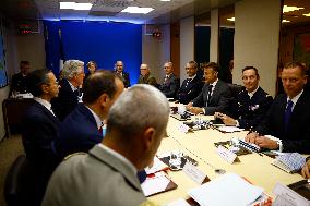 Macron Chairs A Defence Council - Paris