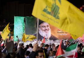 Iranians Celebrate Iran's Missile Attack Against Israel