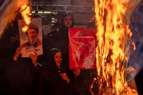 Iranians Celebrate Iran's Missile Attack Against Israel