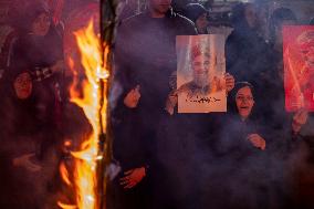 Iranians Celebrate Iran's Missile Attack Against Israel