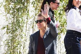 Cast Arrivals At Kinds Of Kindness Photocall During The 77th Cannes Film Festival