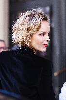 Eva Herzigová Celebrity Sightings During The Milan Women's Fashion Week Spring/Summer 2025 In Milan