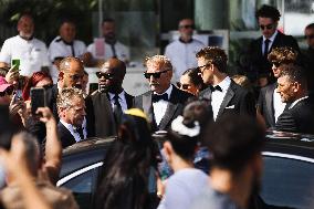 Kevin Costner Celebrity Sightings During The 77th Cannes Film Festival