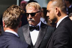 Kevin Costner Celebrity Sightings During The 77th Cannes Film Festival