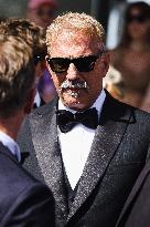 Kevin Costner Celebrity Sightings During The 77th Cannes Film Festival