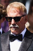 Kevin Costner Celebrity Sightings During The 77th Cannes Film Festival