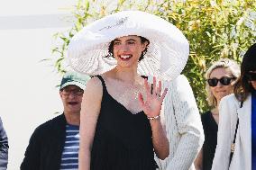 Cast Arrivals At Kinds Of Kindness Photocall During The 77th Cannes Film Festival