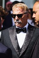 Kevin Costner Celebrity Sightings During The 77th Cannes Film Festival