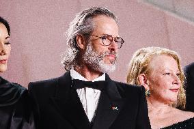 The Red Carpet For The Premiere Of The Shrouds During The 77th Cannes Film Festival