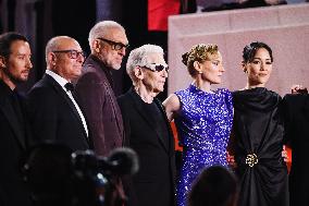 The Red Carpet For The Premiere Of The Shrouds During The 77th Cannes Film Festival