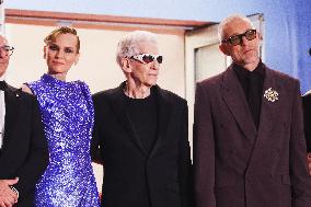 The Red Carpet For The Premiere Of The Shrouds During The 77th Cannes Film Festival