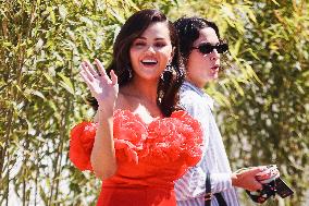 Cast Arrivals At Emilia Pérez Photocall During The 77th Cannes Film Festival