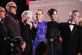 The Red Carpet For The Premiere Of The Shrouds During The 77th Cannes Film Festival