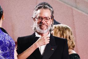 The Red Carpet For The Premiere Of The Shrouds During The 77th Cannes Film Festival