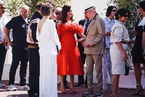 Cast Arrivals At Emilia Pérez Photocall During The 77th Cannes Film Festival