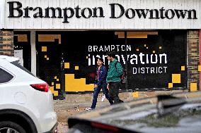 Daily Life In Brampton, Ontario, Canada, On October 1, 2024.