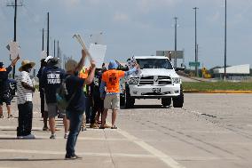 Port Of Houston Shuts Down Amid Dockworker Strike