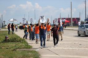 Port Of Houston Shuts Down Amid Dockworker Strike